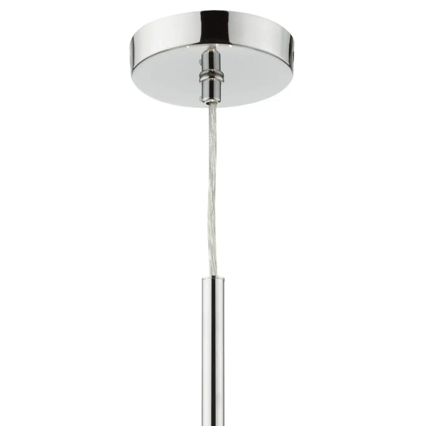 Lampa wisząca RONDA biała tkaninowa metalowa abażur nowoczesna 3xE27 do salonu RON102