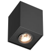 Spot Lampa sufitowa QUADRO SL 89200-BK metalowa kostka cube czarna OUTLET