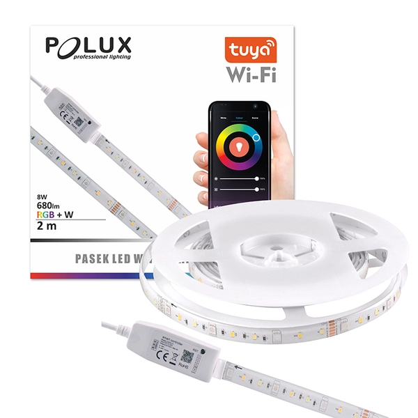 Taśma LED Wi-Fi SMART RGB 8W 313898 Polux 680lm pasek 2m 3000K-6000K