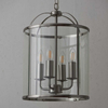 Świecznikowa lampa wisząca Lambeth 70324 Endon szkło srebrny przezroczysty