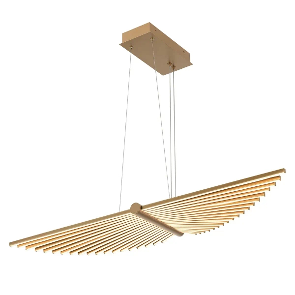 Lampa wisząca nad stół Seraph QN-SERAPH-LP-L-BG LED 57W 3000K złota