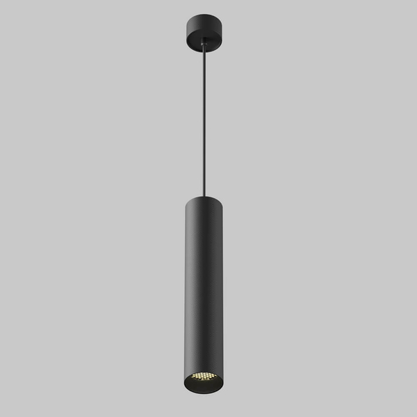 Zwieszana lampa tuba Artisan P082PL-GU10-B Maytoni nad stół czarny
