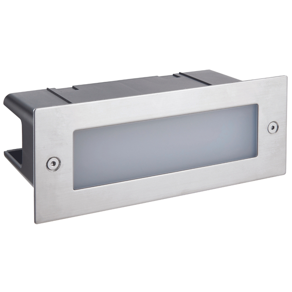 Zewnętrzna lampa Seina 78637 Saxby LED 3.5W 4000K elewacyjna IP44 srebrna