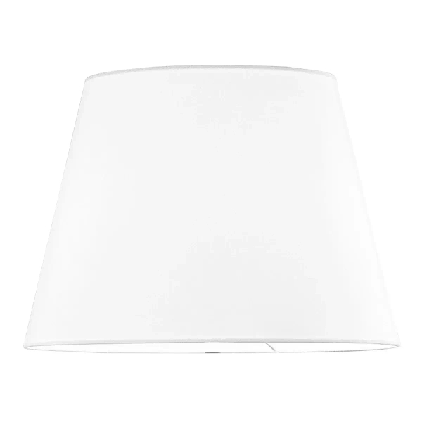 Abażurowy klosz tkanina SHADE AZ3671 cylinder biały