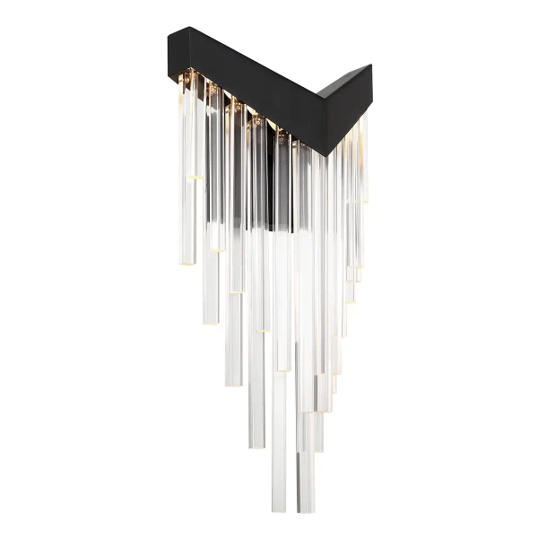 Kinkiet ścienny do salonu Vivien QN-VIVIEN-1W-BK LED 12W 3000K czarny