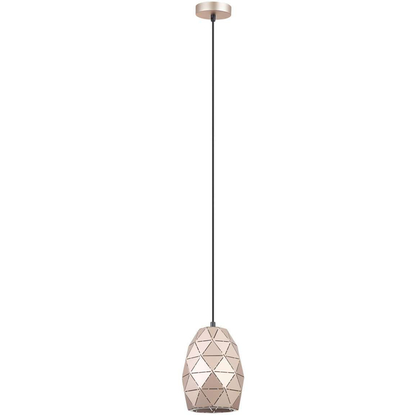 LAMPA wisząca HARLEY MDM-3480/1 GR+GD Italux podłużna OPRAWA metalowy ZWIS geometryczny grafitowy złoty szampański