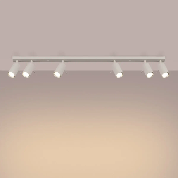 Sufitowa lampa na listwie RING SL.1499 wielopunktowa beżowa