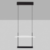 Lampa wisząca TIRAQUE LE44632 LED 29W 2700K na listwie czarna biała