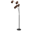 Wielopunktowa lampa podłogowa RANKOS 05747/85/30 Lucide czarny