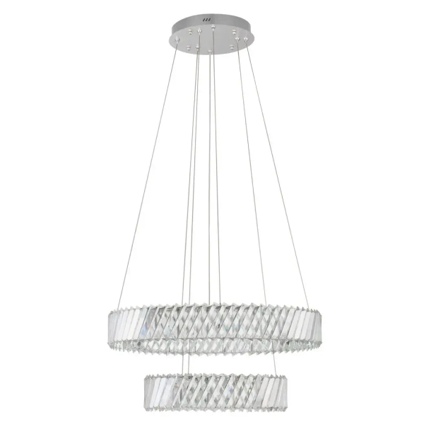 Kryształowa lampa wisząca CANLIRA LE45155 LED 80W 3000K przezroczysta