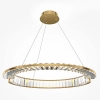 Pierścieniowa wisząca lampa Krone P097PL-L36BS3K1 LED 36W 3000K mosiądz
