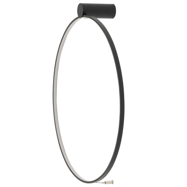 Lampa pierścieniowa ścienna Circolo 10815 Nowodvorski LED 21W 3000K czarna