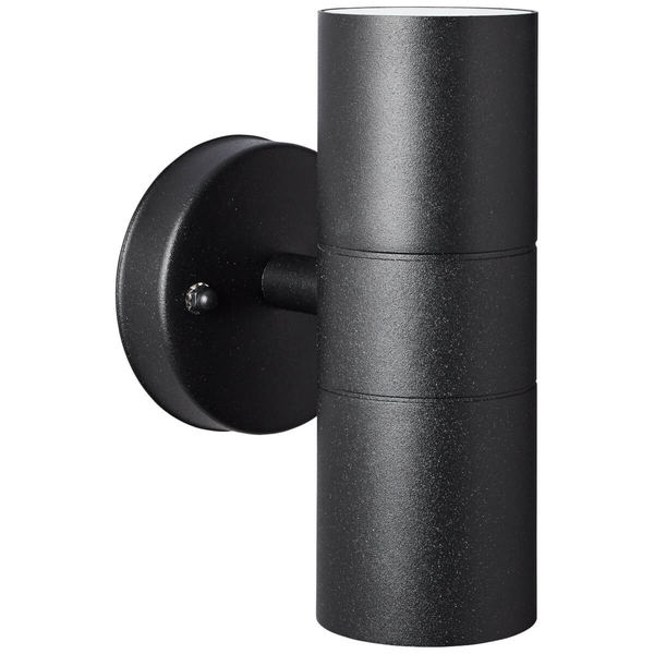 Metalowy kinkiet ścienny na taras Jandy 90966A06 IP44 czarny