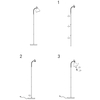 LAMPA podłogowa NITTA 104842 Markslojd metalowa OPRAWA stojąca loftowa stalowa
