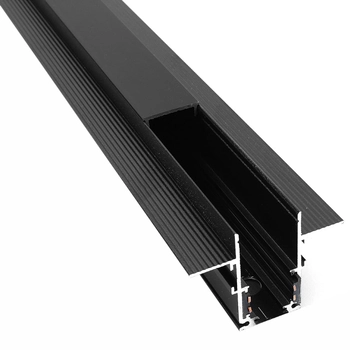 Szynoprzewód magnetyczny 3-fazowy 455 Domeno LED podtynkowy czarny