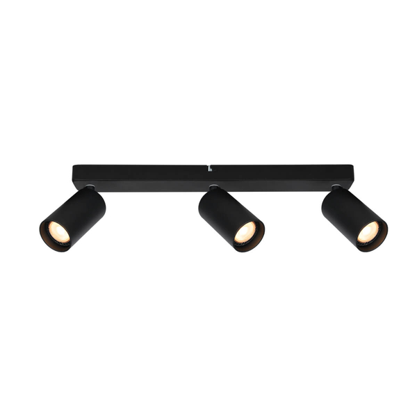 Potrójna lampa sufitowa Nesto SPL-23436-3-BK Italux tuby do holu czarna