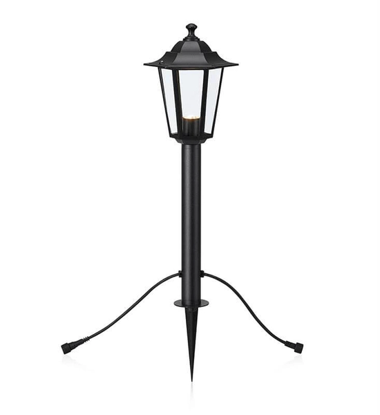 Gruntowa lampa industrialna Garden latarnia LED 3W czarna