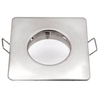 Kwadratowe oczko Speculo 80245 metalowe do łazienki IP65 chrom