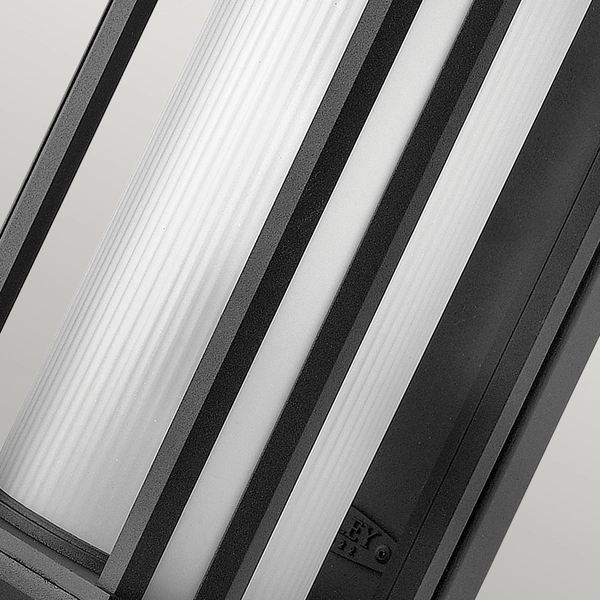 Kinkiet elewacyjny naścienny QN-CASTELLE-M-BLK czarny