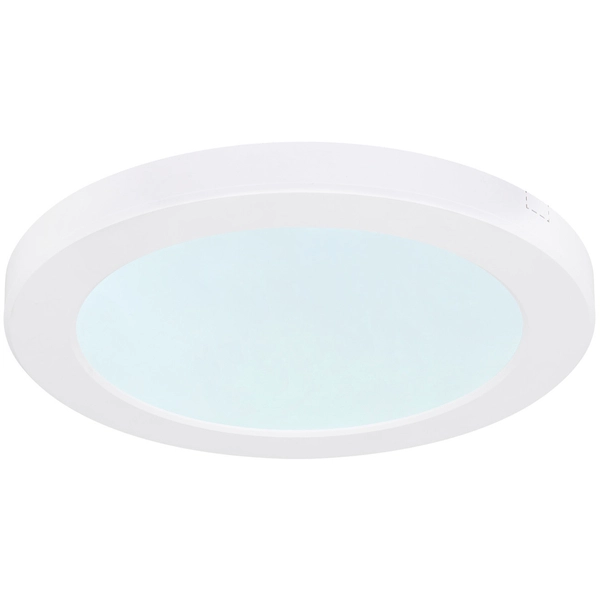 LAMPA sufitowa LASSE 12379-18W Globo okrągła OPRAWA metalowa LED 18W 3000K - 6500K plafon biały