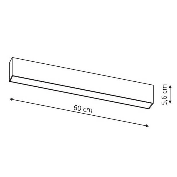 Lampa do szyny magnetycznej Magnetic LP-560-1-MAG-BK LED 20W 4000K czarny