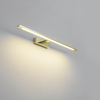 Łazienkowa LAMPA ścienna ISLA GS-LWB-20W GOLD Light Prestige OPRAWA kinkiet LED 20W 4000K galeryjka nad lustro IP44 złota
