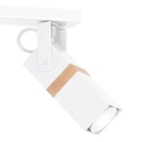 LAMPA sufitowa VIDAR MLP5406 Milagro skandynawska OPRAWA metalowe reflektroki SPOT prostokątny biały