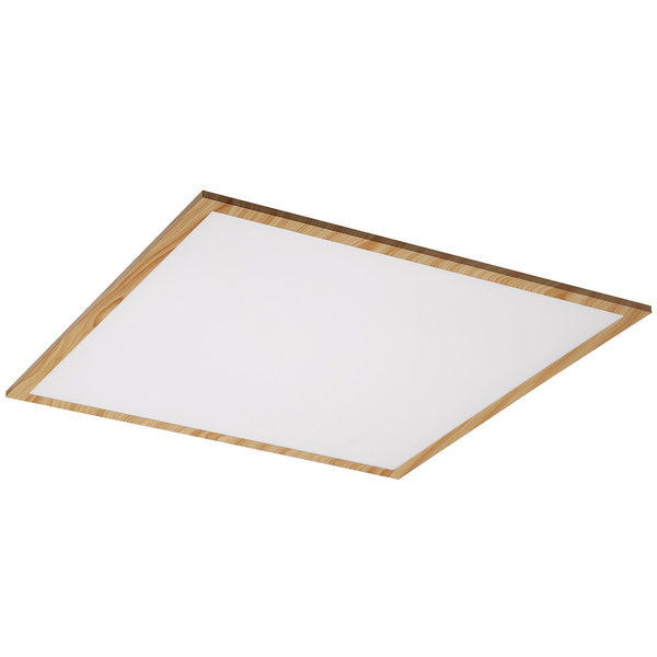 Natynkowa lampa nowoczesna Almond 6908 LED 40W 4000K salonowa drewno