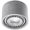 Betonowy downlight sufitowy SL.0881 okrągły do przedpokoju