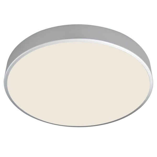 Nowoczesna LAMPA sufitowa TESIA 3315 Rabalux okrągły plafon LED 36W 4000K do salonu srebrny