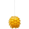 Modernistyczna LAMPA wisząca FOGLIA 7087827 Nave drewniana OPRAWA kulisty ZWIS ananas brązowy