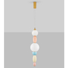 Lampa zwisająca do kuchni JOAQUIN LE44547 LED 23W 3000K balls multikolor