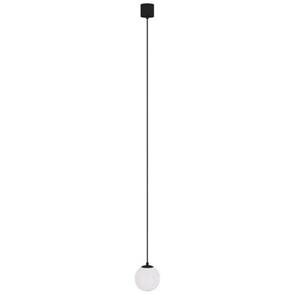 Lampa wisząca LED 5W 3000K nad stół biała czarna Luna OUTLET
