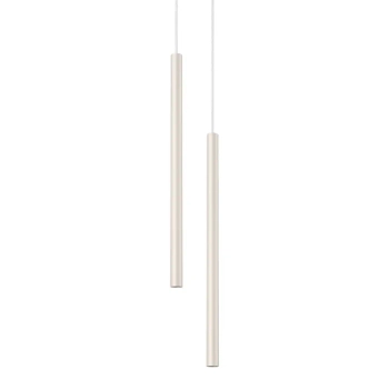 Wisząca lampa podłużna PASTELO SL.1513 podwójne tuby beżowe OUTLET