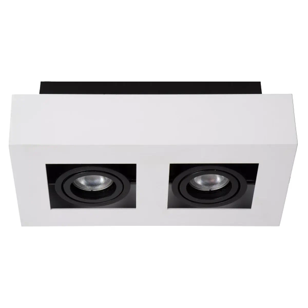 Sufitowa lampa belka XIRAX 09119/11/31 Lucide do gabinetu biała czarna