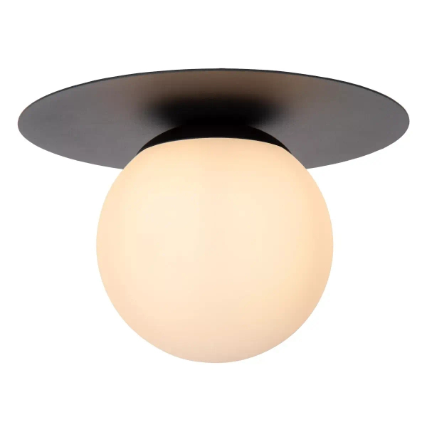 Salonowa lampa sufitowa TRICIA 79187/01/30 Lucide bańka czarna biała
