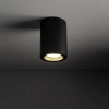 Łazienkowa lampa sufitowa Ligno 10933 tubka okrągła IP44 czarny
