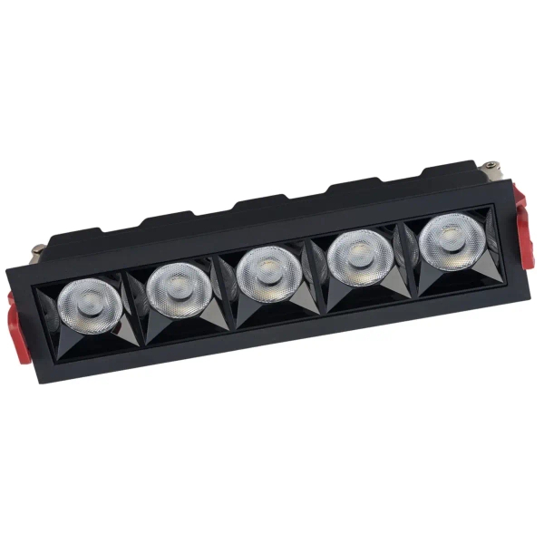 Sufitowa lampa Midi 10062 Nowodvorski LED 20W 3000K podtynkowa czarna