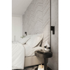 Salonowy kinkiet minimalistyczny SL.1077 czarna lampa ścienna