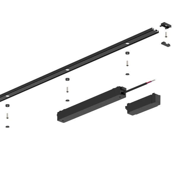 Natynkowa szyna magnetyczna ML2209 100cm Slim Magnetic czarny