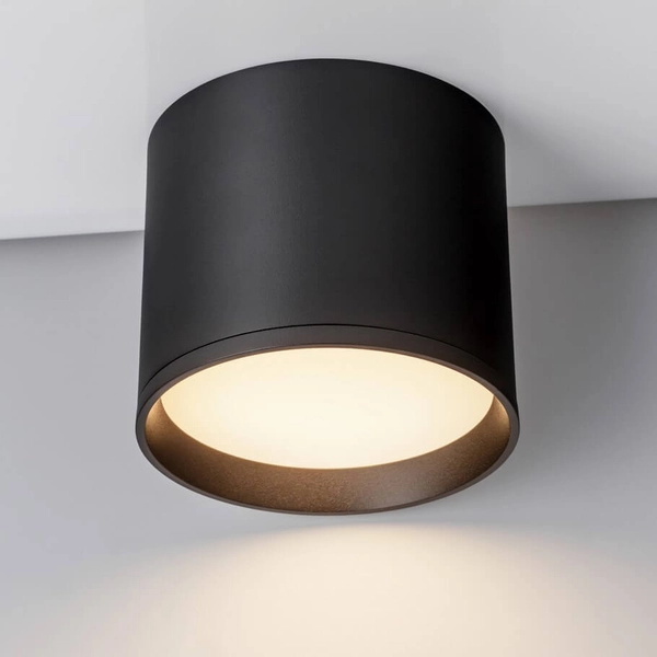 Przysufitowa lampa okrągła BRENAS LE44392 LED 10W 3000K czarny