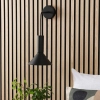 Loftowa lampa wisząca Ragnar RAG0122 do jadalni stożek czarny