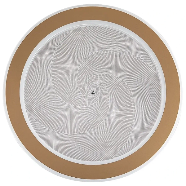 Ringowy plafon sufitowy Zofrael 71281 LED 24W 3000-6500K złoty