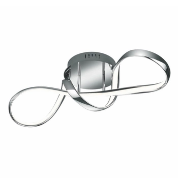 Sufitowa lampa wstążka PERUGIA R67091106 LED 28W 4000K do salonu chrom