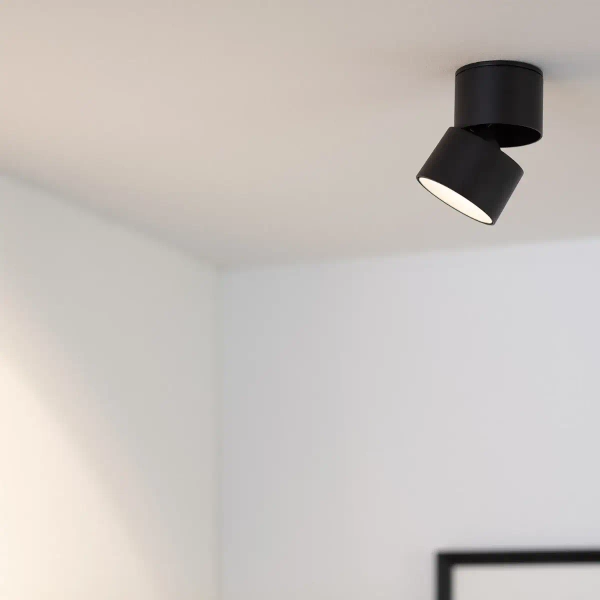 Metalowy spot Estetica ABR-LPR-7W-C-NW Abruzzo LED 7W 4000-4500K czarny