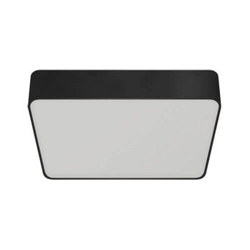 Plafon LAMPA sufitowa TOTEM LED D 03930 Ideus metalowa OPRAWA kwadratowa LED 24W 4000K plafoniera minimalistyczna czarna