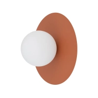 biały || terakotowy