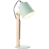 Stołowa lampa regulowana Swivel 92716/04 skandynawska drewniana zielona