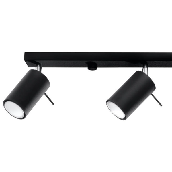 Sufitowa listwa reflektorowa Ring SL.0332 Sollux regulacja czarna