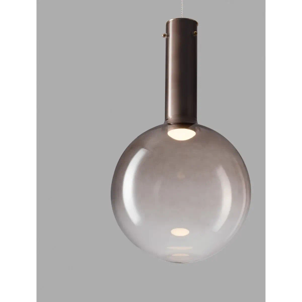Szklana lampa sufitowa TORCENA LE45187 LED 8W 3000K brązowy
